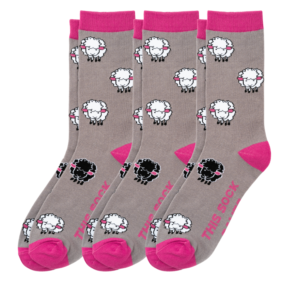 Sheep Sock (3 x Pairs) – Sydney Sock Project