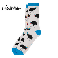 Cassowary Sock