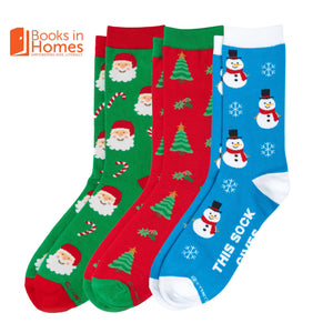 Christmas Sock 3-Pack Sydney Sock Project