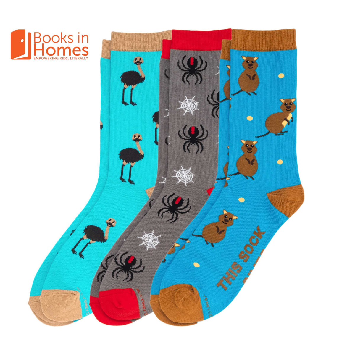 Iconic Australia Sock Pack Socks that Give Back Sydney Sock Project