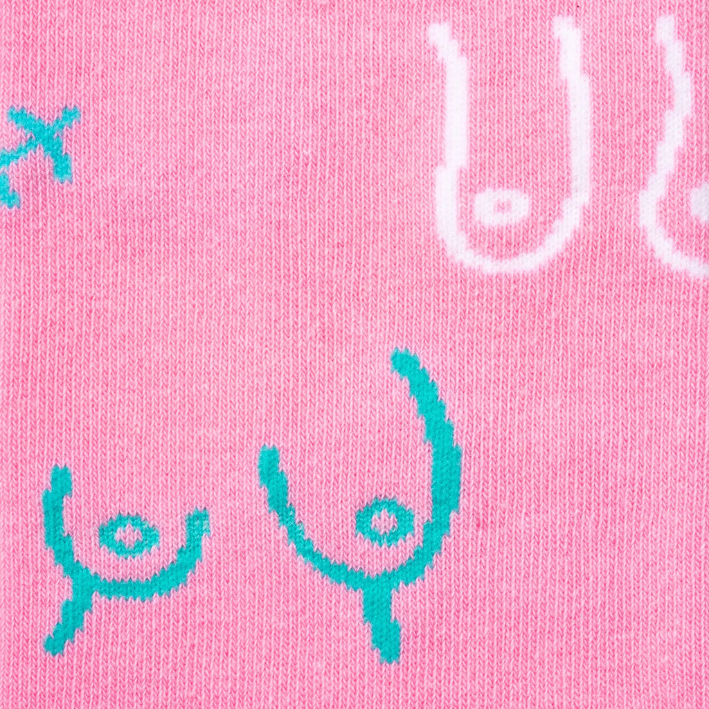 Pink Boob Sock Sydney Sock Project