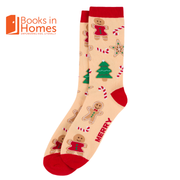 Christmas Gingerbread Sock (Shipping from 30th September)