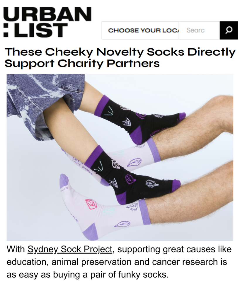 Sydney Sock Project - Socks That Give Back