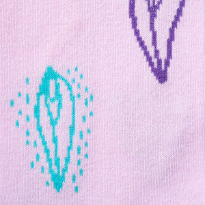 Vulva Ankle Sock 2-Pack Sydney Sock Project