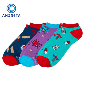 ANZGITA Ankle Sock 3-Pack Sydney Sock Project