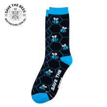 Blue Banded Bee Sock Sydney Sock Project
