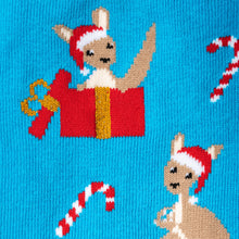 Christmas Kangaroo Sock Sydney Sock Project