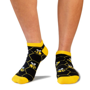 Save The Bees Ankle Sock 3-Pack Sydney Sock Project