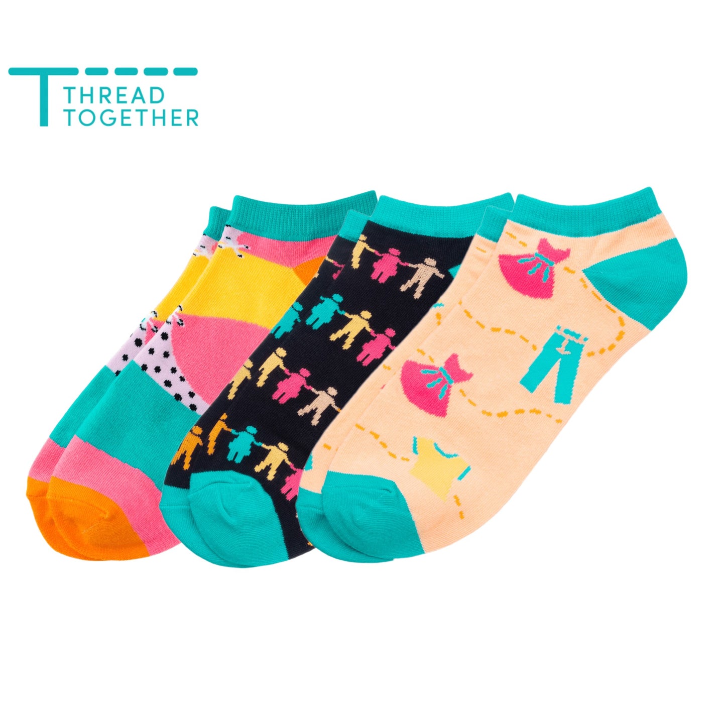 Thread Together Ankle Sock 3-Pack Sydney Sock Project
