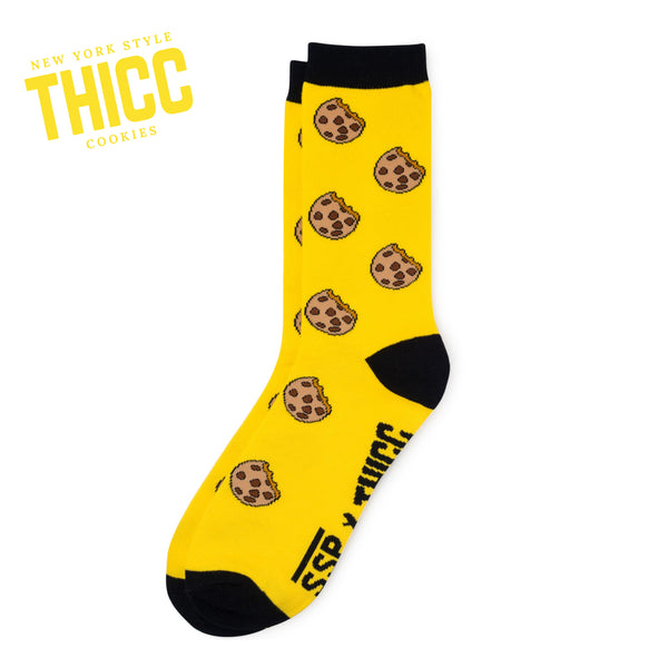 Yellow THICC Cookie Sock Sydney Sock Project